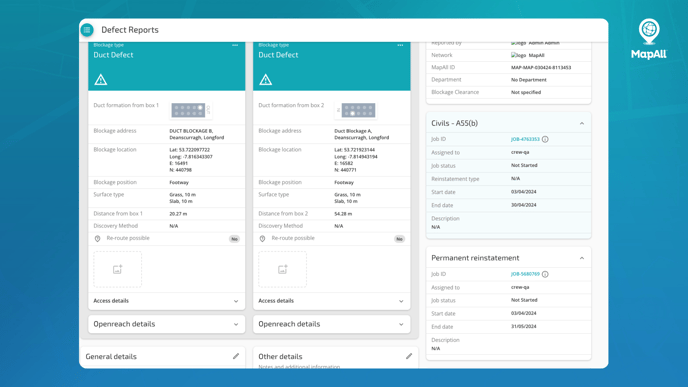 Area Filter for As-Built Reports