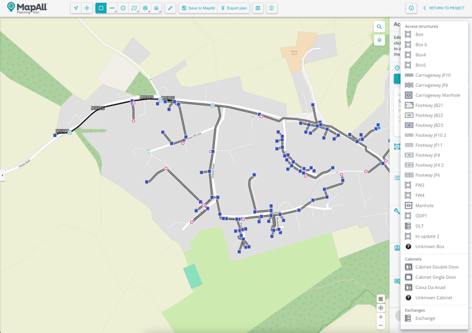 Access Structure Tool Improvements